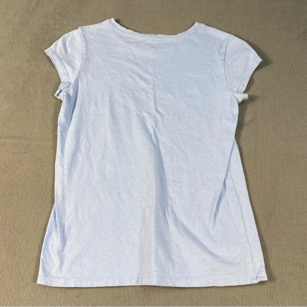 Gap Kids Blue Graphic T-Shirt, short sleeves, size XXL